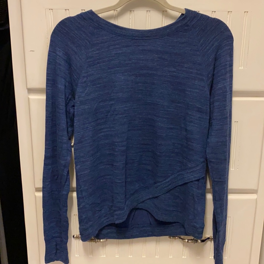 Navy Athleta Kids Crewneck